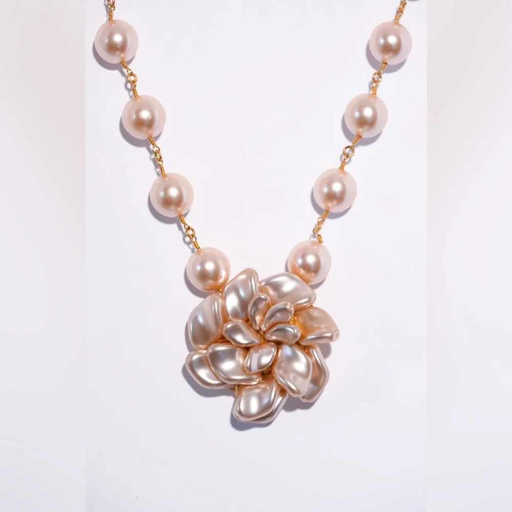 Vintage Tanner Elegant Pearl Necklace with matching bracelet #21